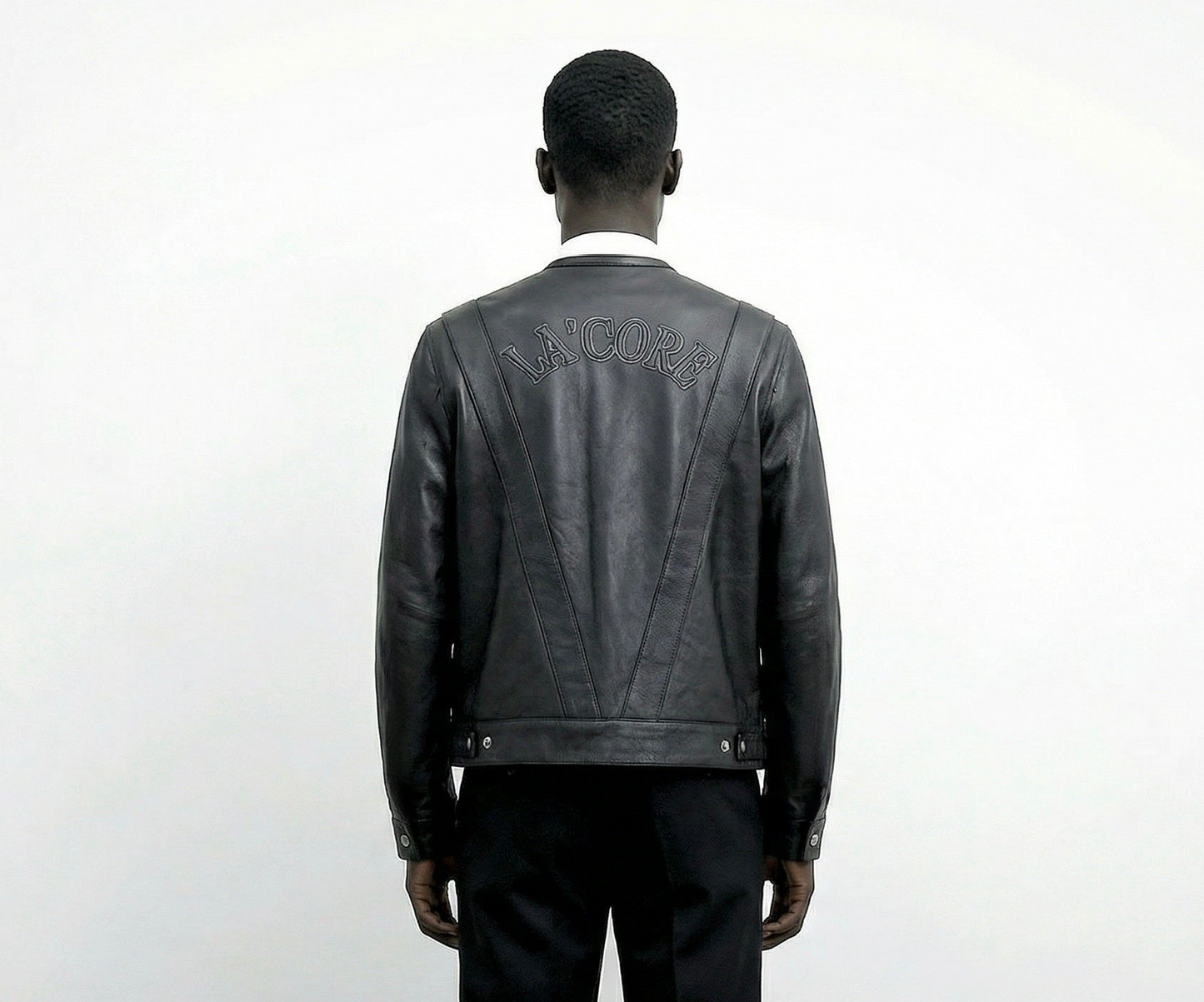 La’Core Men’s Grain Leather Jacket