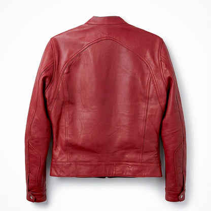 La’Core Women’s Wine Leather jacket