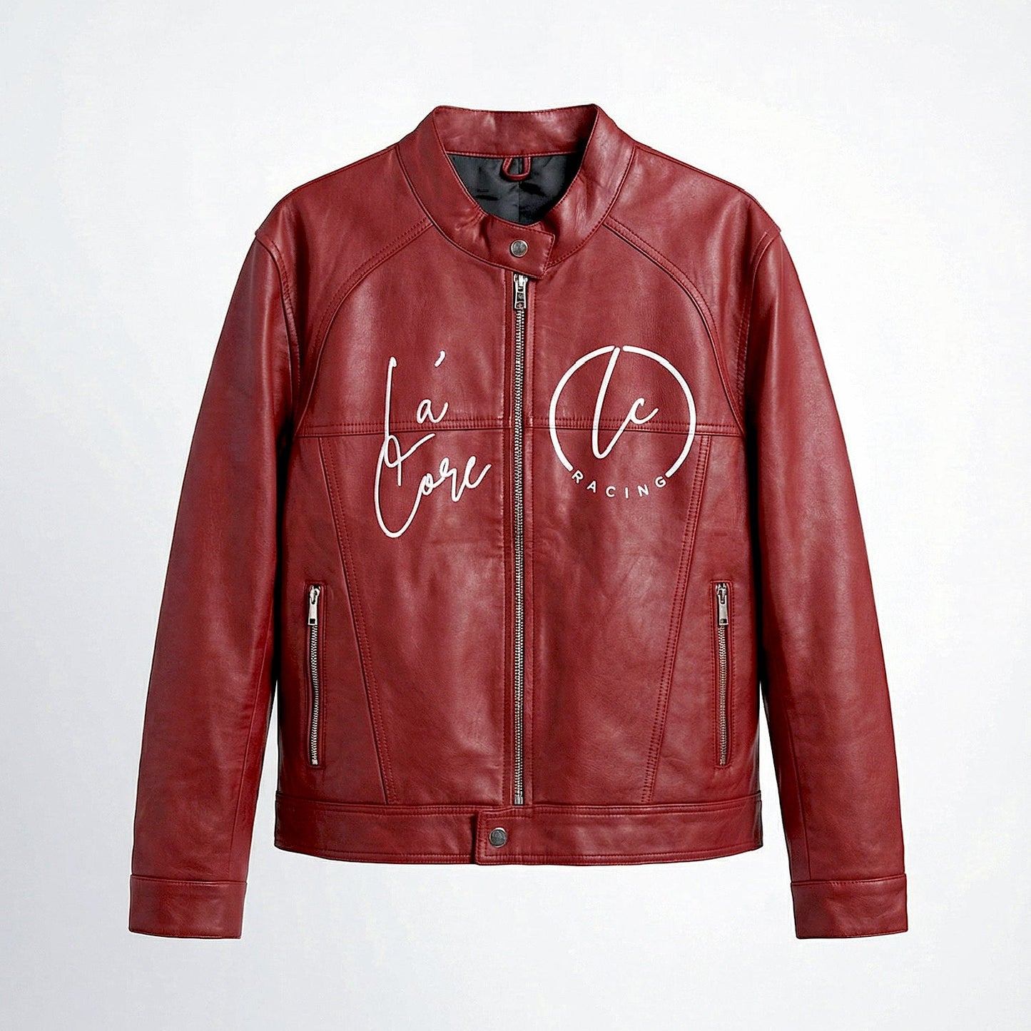 La’Core Women’s Wine Leather jacket