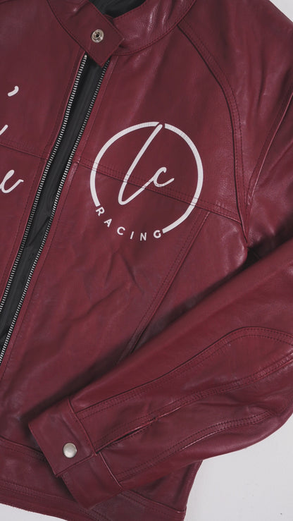 La’Core Women’s Wine Leather jacket